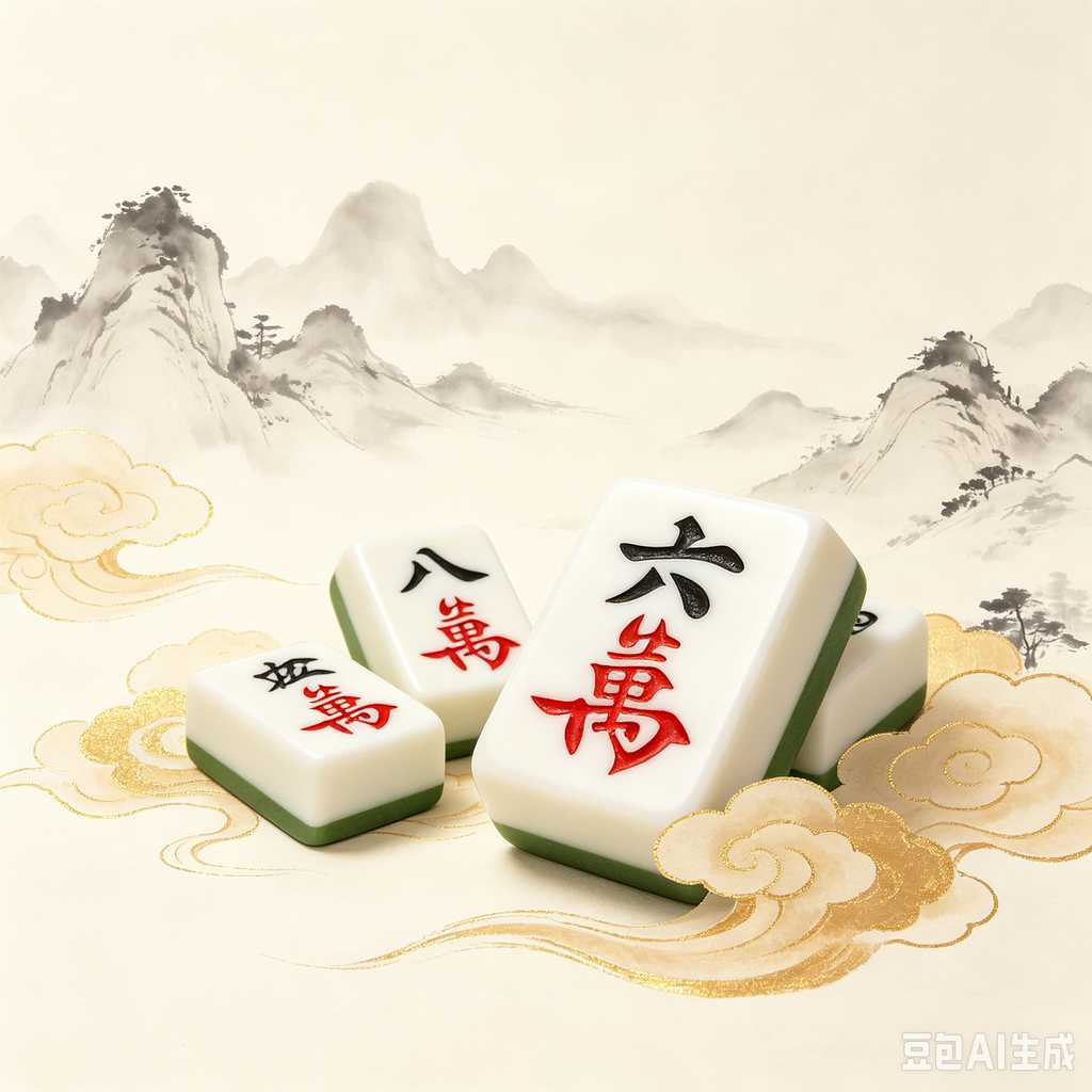 elegant mahjong gift set